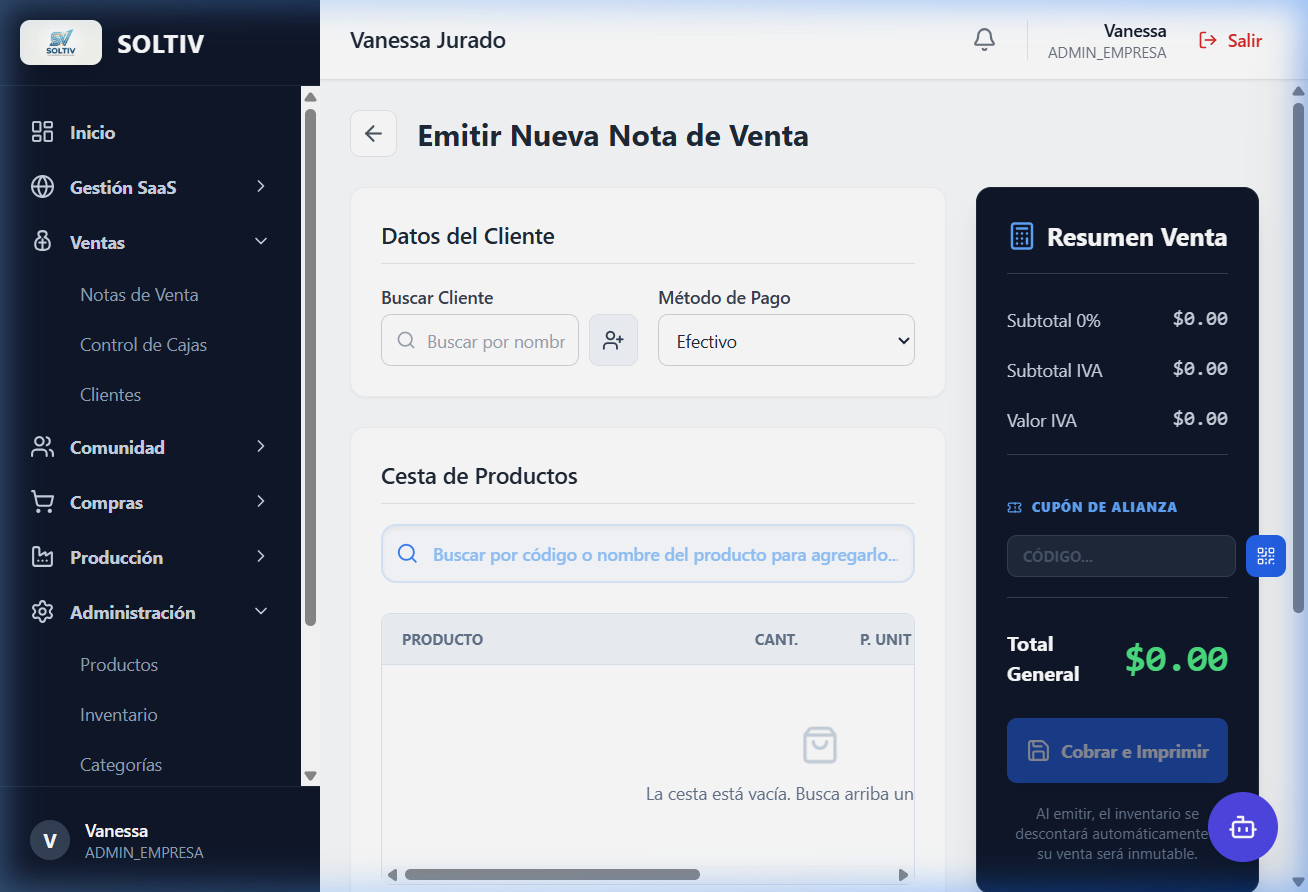 Ágora ERP Facturación