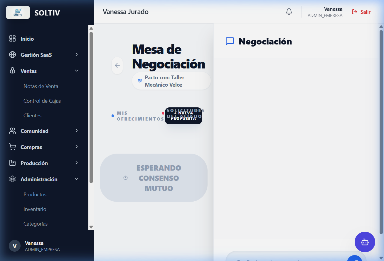 Mesa de Negociación